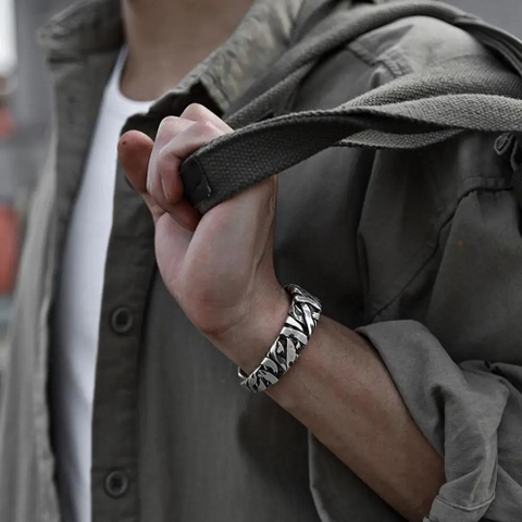 Bracelete Masculino Irregular - Divino Royal