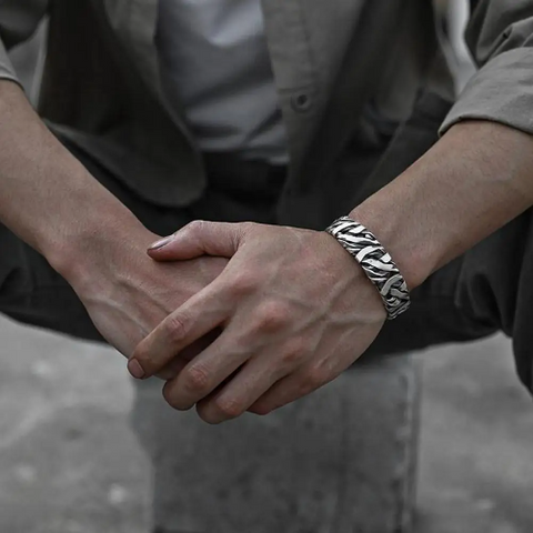 Bracelete Masculino Irregular - Divino Royal