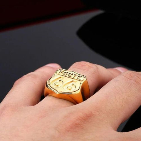 Anel Masculino Route 66 - Divino Royal