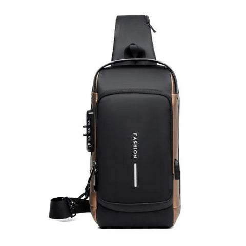 Bolsa Masculina Multifuncional USB - Divino Royal