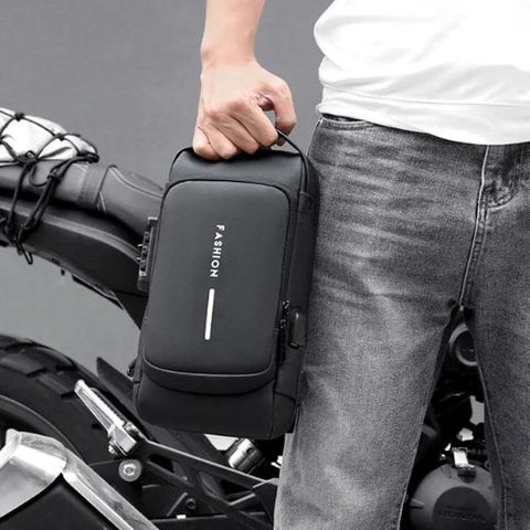 Bolsa Masculina Multifuncional USB - Divino Royal