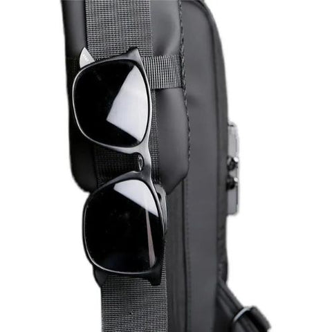 Bolsa Masculina Multifuncional USB - Divino Royal
