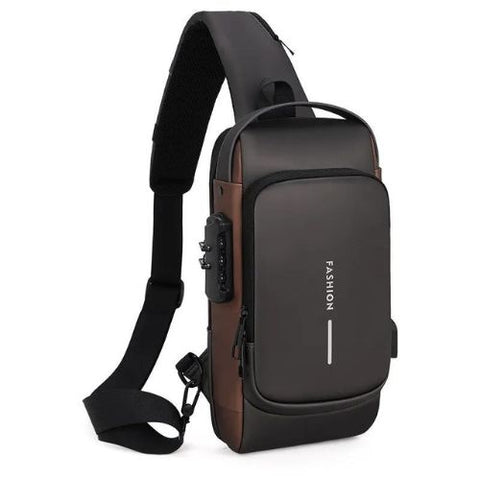Bolsa Masculina Multifuncional USB - Divino Royal