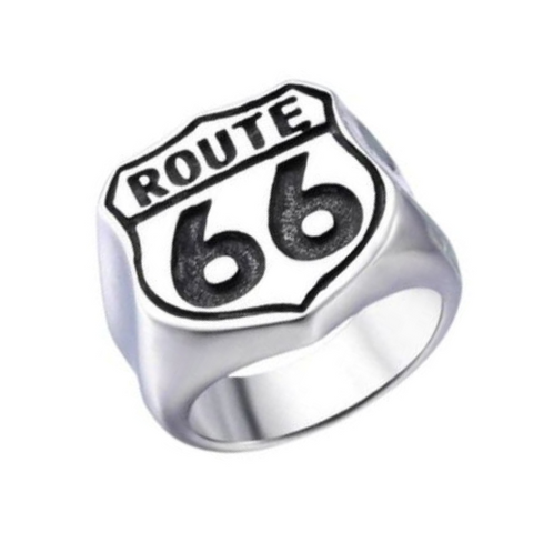 Anel Masculino Route 66