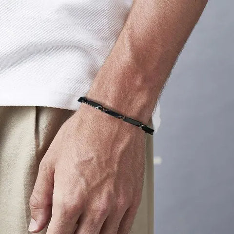 Pulseira Masculina de Elos Prisma - Divino Royal