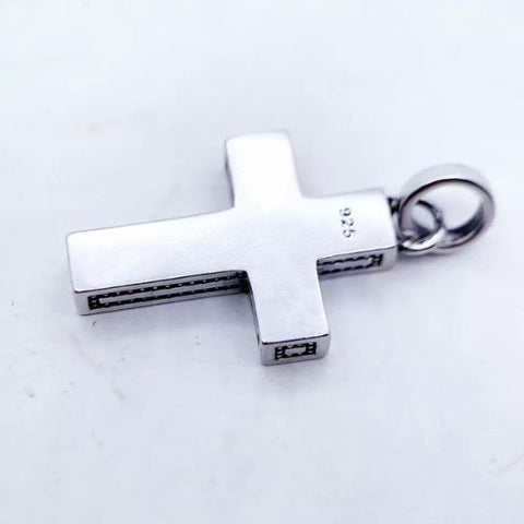 Pingente Masculino de Prata Black Cross - Divino Royal