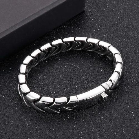 Pulseira Aço Inoxidável Polida - Divino Royal