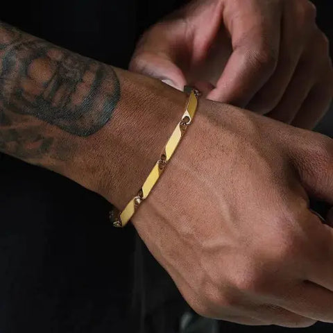 Pulseira Masculina de Elos Prisma - Divino Royal