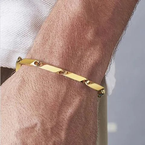 Pulseira Masculina de Elos Prisma - Divino Royal