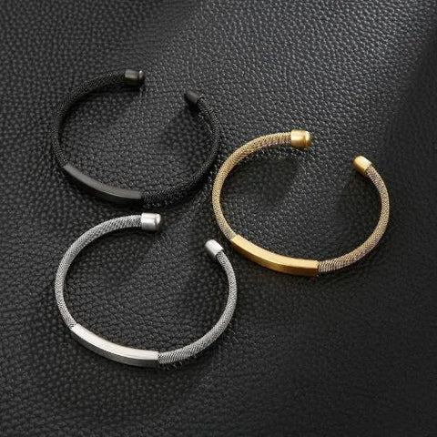 Pulseira Masculina Malha de Aço - Divino Royal
