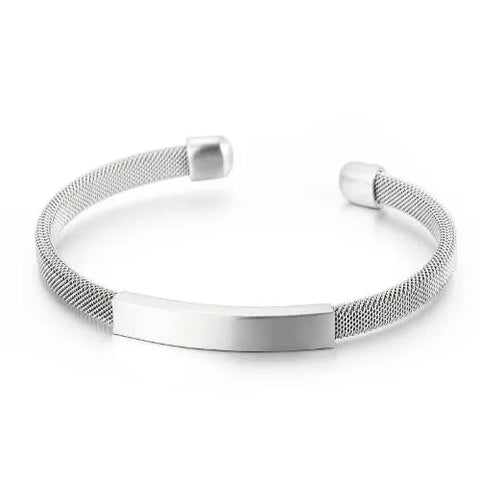Pulseira Masculina Malha de Aço - Divino Royal