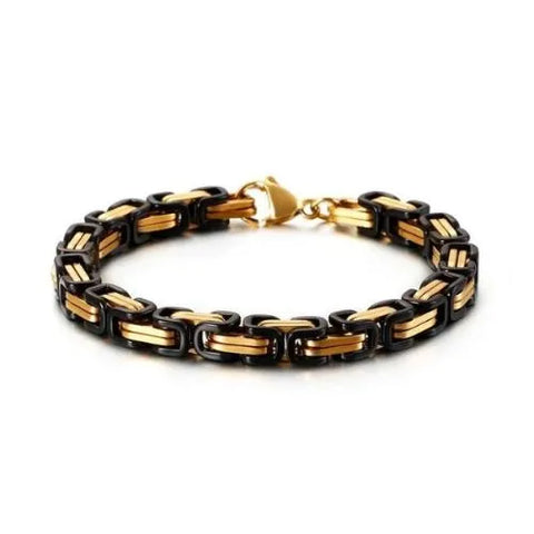 Pulseira Masculina Elos Bizantinos 6mm - Divino Royal