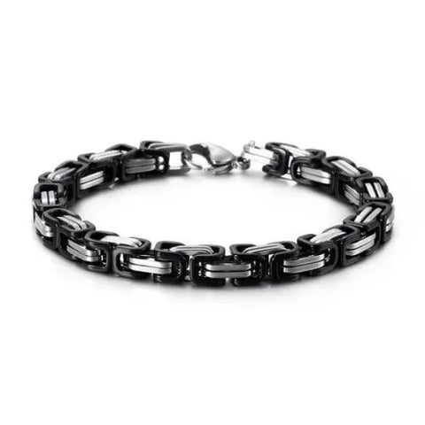 Pulseira Masculina Elos Bizantinos 6mm - Divino Royal