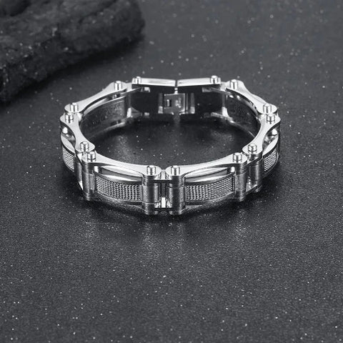 Pulseira de Aço Inoxidável Motorcycle - Divino Royal