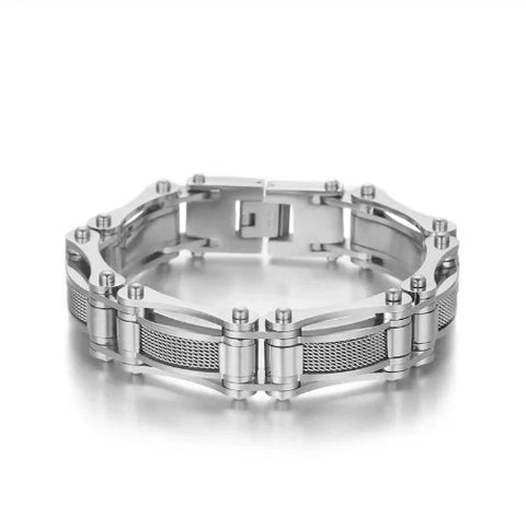Pulseira de Aço Inoxidável Motorcycle - Divino Royal
