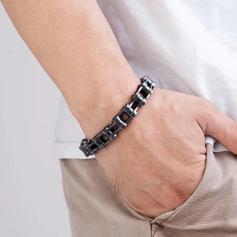 Pulseira Aço Inoxidável Bike - Divino Royal