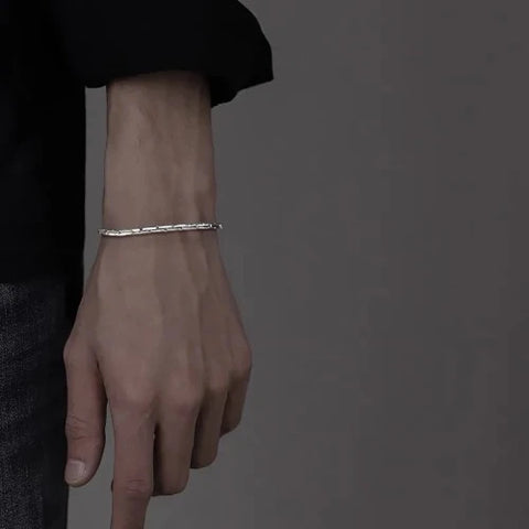 Pulseira de Prata 925 Bamboo - Divino Royal