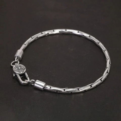 Pulseira de Prata 925 Bamboo - Divino Royal