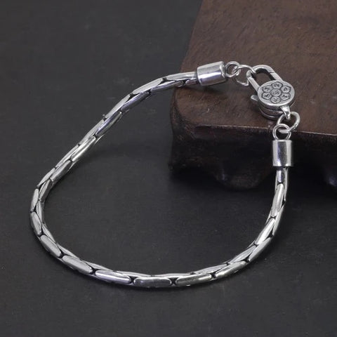 Pulseira de Prata 925 Bamboo - Divino Royal