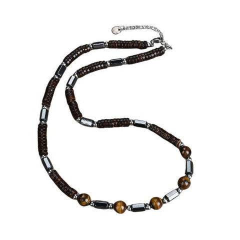 Colar Masculino Pedras Naturais - Divino Royal